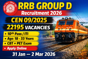 Read more about the article Railway Group D Recruitment 2026 Apply Online,Full Details