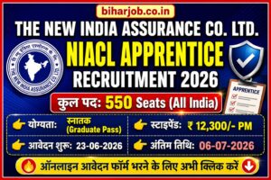 Read more about the article NIACL Apprentice Online Form 2026